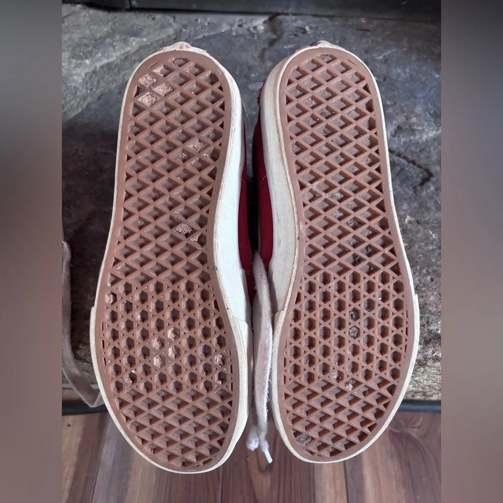 Vans Red SK8-Hi (Big Kids) sz7, Women’s 8 EU39 - Picture 5 of 5